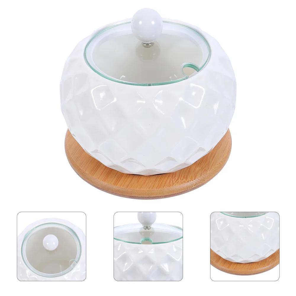 

1 Set Kitchen Spice Seasoning Jar Condiment Storage Ceramic Pot Seasoning Jar
