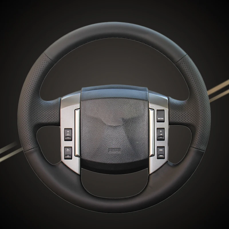 Оплетка на руль автомобиля для Land Rover Discovery 3 2004 2009 прошитая вручную автомобильный