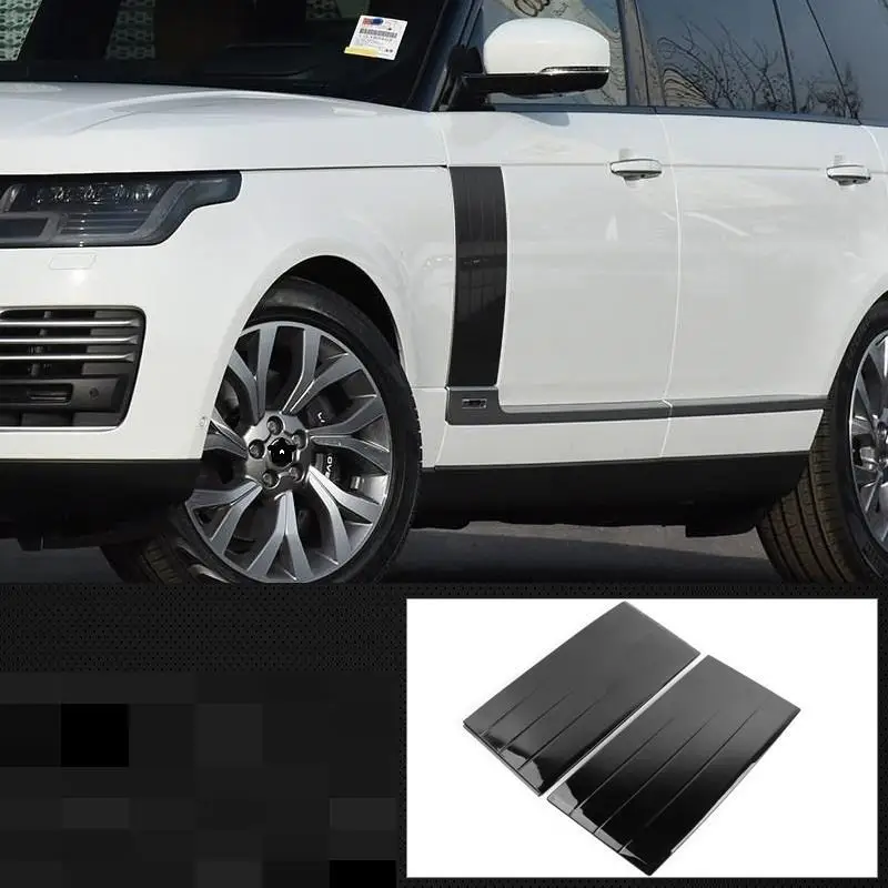 Version T Решетка кузова, крыло, зеркало, наружные декоративные автоаксессуары, авто аксессуары, Стайлинг автомобиля, наклейка, полоса 13 14 15 16 17 для Range Rover - Цвет: Version T