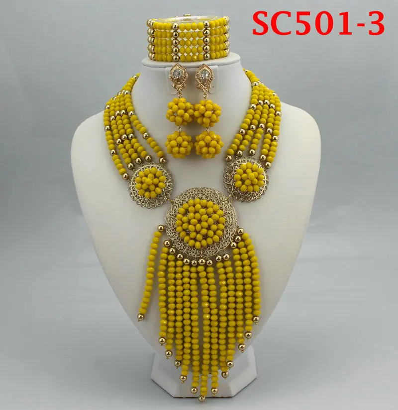 2020 высокое качество свадебный подарок нигерийские Свадебные африканские бусы