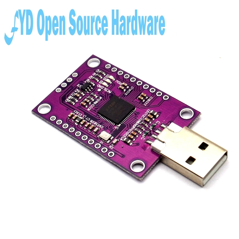 CJMCU FT232H USB к JTAG UART FIFO SPI I2C высокоскоростной Многофункциональный модуль