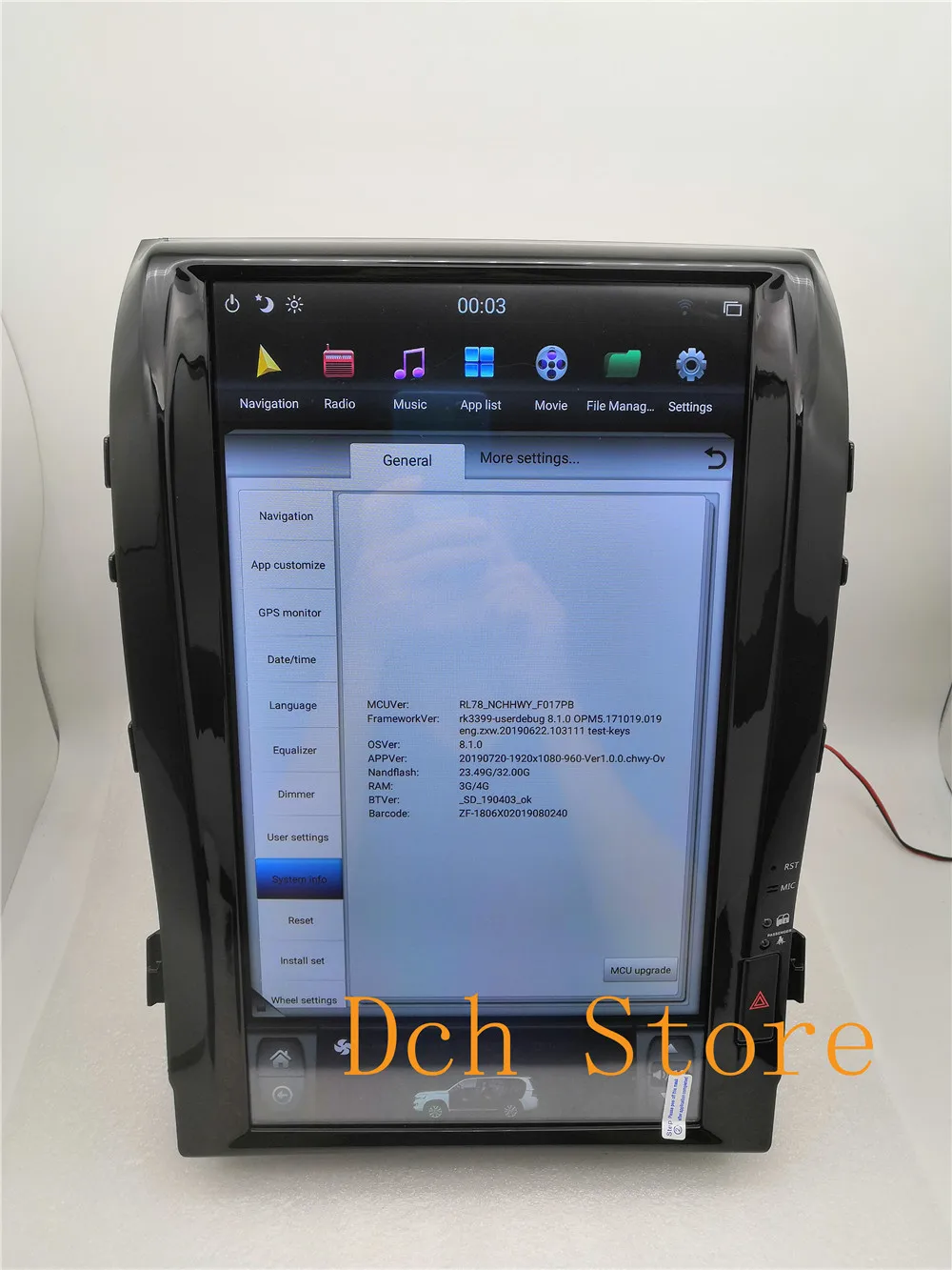 1" tesla стиль Android автомобильный 8,1 dvd-плеер для Toyota Land Cruiser landcruiser LC200 2007- PX6 CARPLAY радио gps навигация