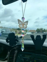 butterfly suncatcher mini window crystal prismhome decorwindow hanging gifts home protectionnew home gift