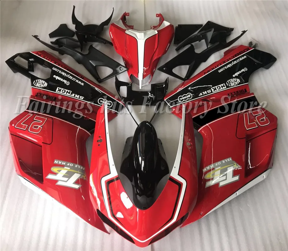 Новый комплект обтекателей для мотоцикла из АБС пластика под давлением подходит