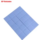 Акция! Мягкие силиконовые термопрокладки 20x 20 мм * 20 мм * 0,5 мм, коврик для HP IBM Dell Asus ноутбука VGA GPU чипы теплоотвода