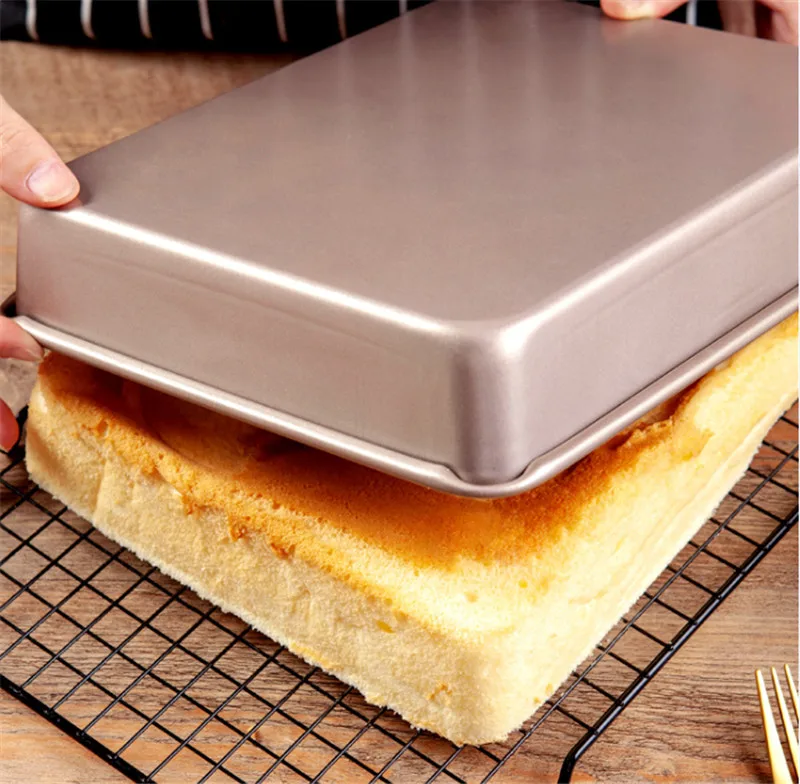 Золотой лоток для выпечки духовка Бытовая антипригарная Снежинка хрустящий