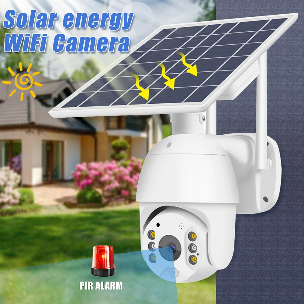 

IP-камера T16 на солнечной батарее, Wi-Fi, 4G, SIM-карта, 1080P
