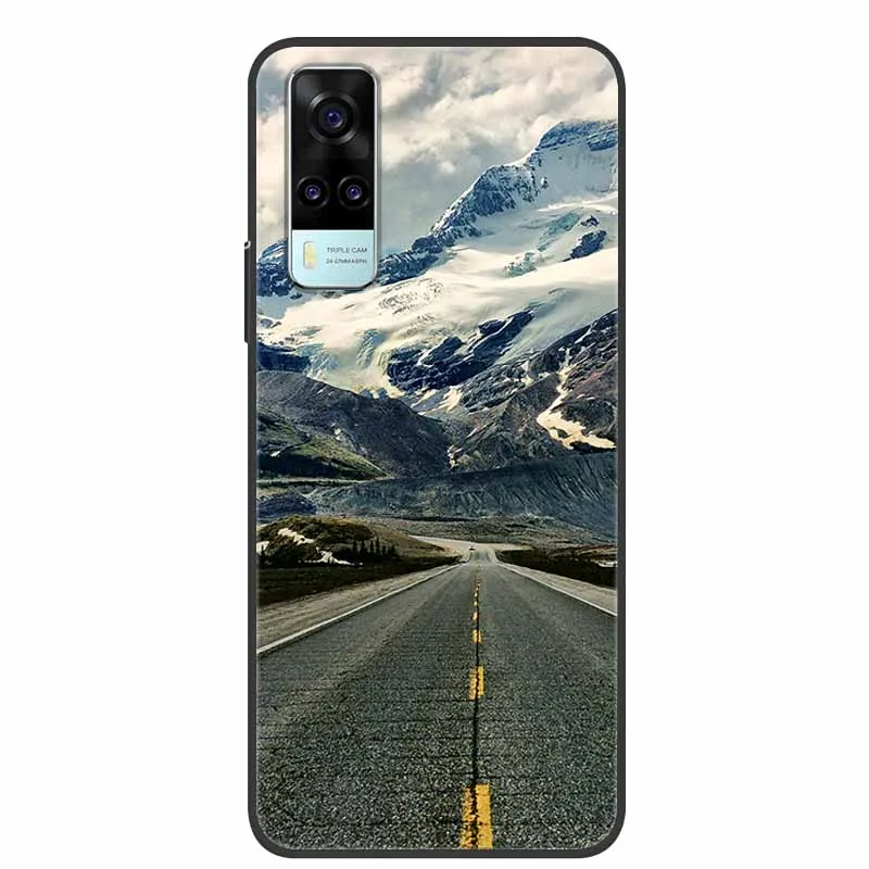 

For VIVO Y31 2021 Case Silicon Back Cover Phone Case For VIVO Y31 2021 Soft Case for vivo V2036 Y 31 2021 6.58" coque bumper