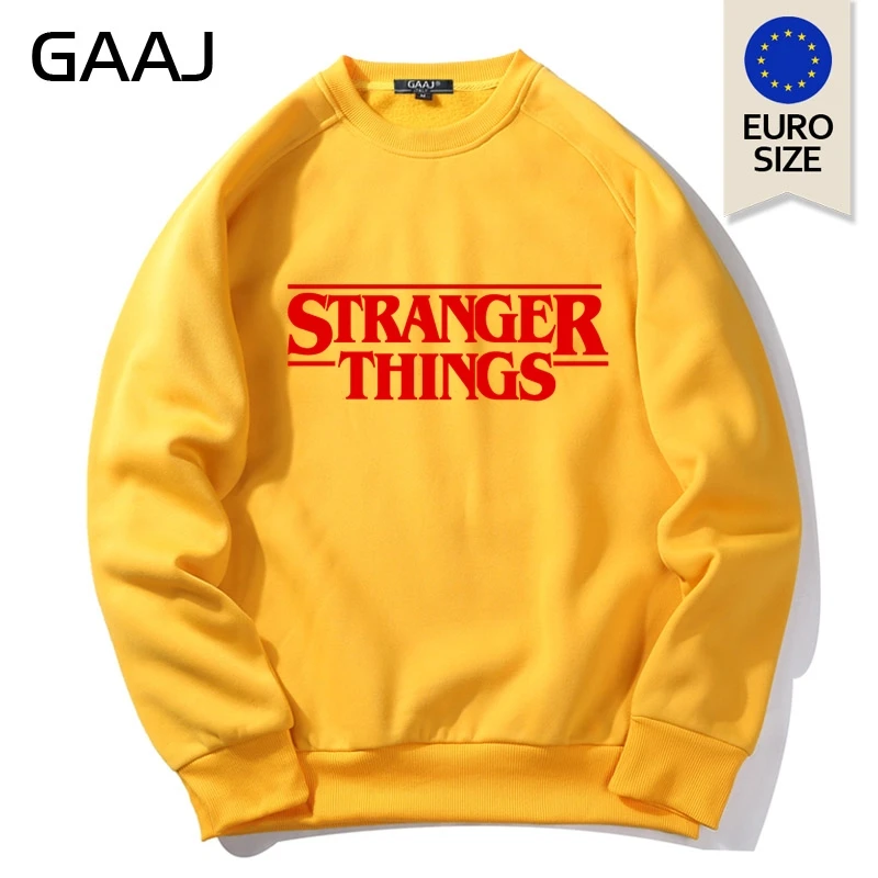 Мужская толстовка Stranger Things Спортивная флисовая в стиле Харадзюку европейского и