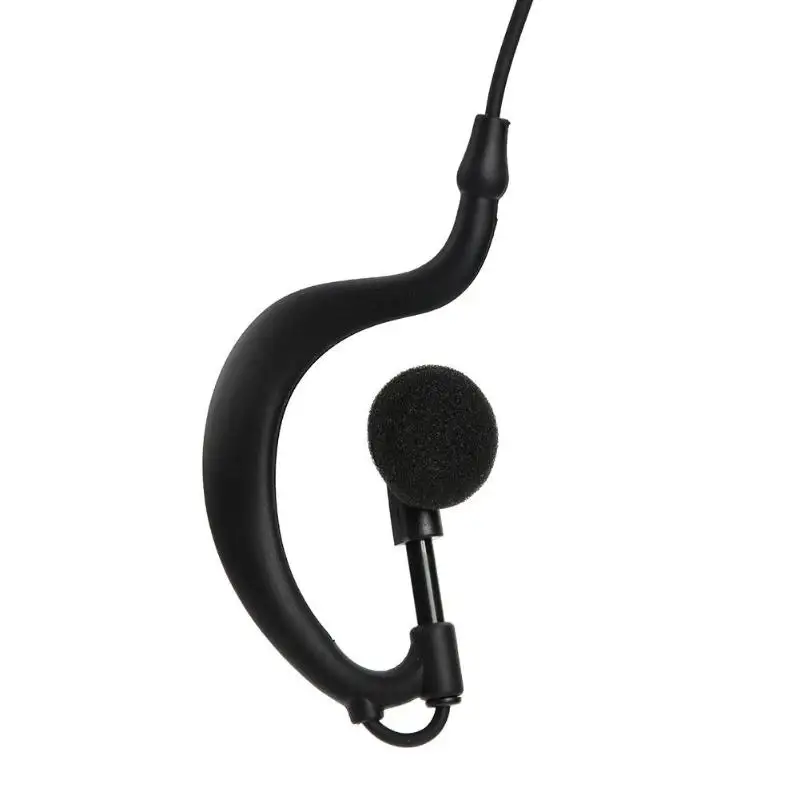 

Dual PTT design G Type K Head Earpiece Headset for Kenwood Baofeng 888S TYT Radio 1.2m/3.9ft