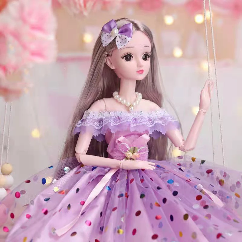 Шарнирная кукла 60 см 1/3 подвижные шарнирные куклы с аксессуарами для одежды