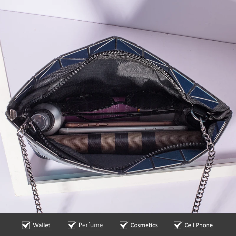 Сумка кросс-боди Женская Складная с геометрическим узором |