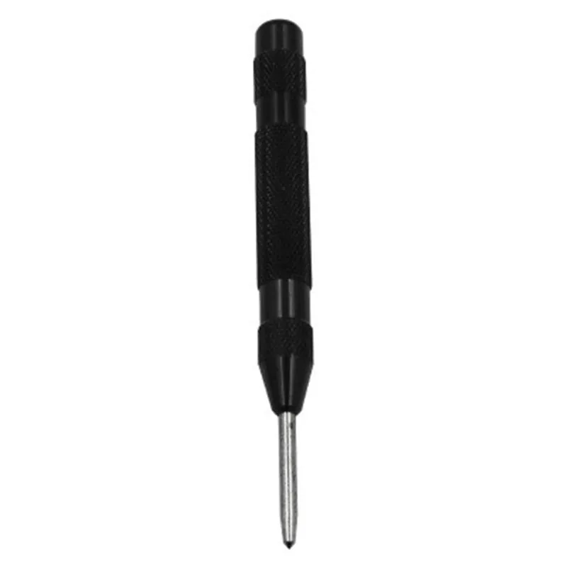 5 Inch Spring Loaded Center Punch Tool - Automatic Punching for Woodworking, Metal, and Drill Bits - Precision Dent Marker and Pin Punch image 6