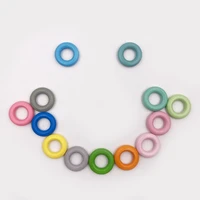 20pcs color wood circle rings diy crafts for handmade jewelry making natural wooden ring toy toss games ornaments accessories ep