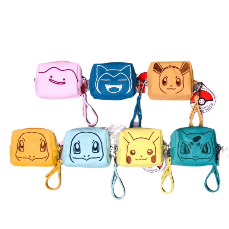 8 см фигурка покмона из аниме Ditto Сквиртл чармандер Бульбазавр Пикачу Холщовый