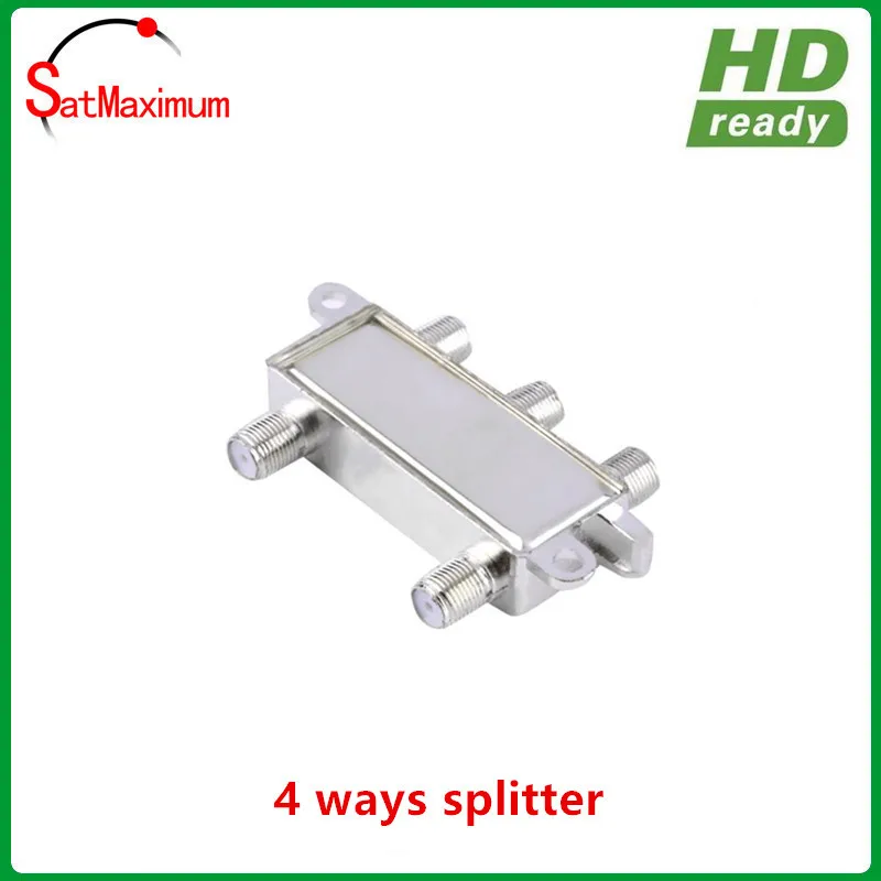 4 сторонний коаксиальный антенный спутниковый сплиттер цифровой ТВ кабель 5 2400