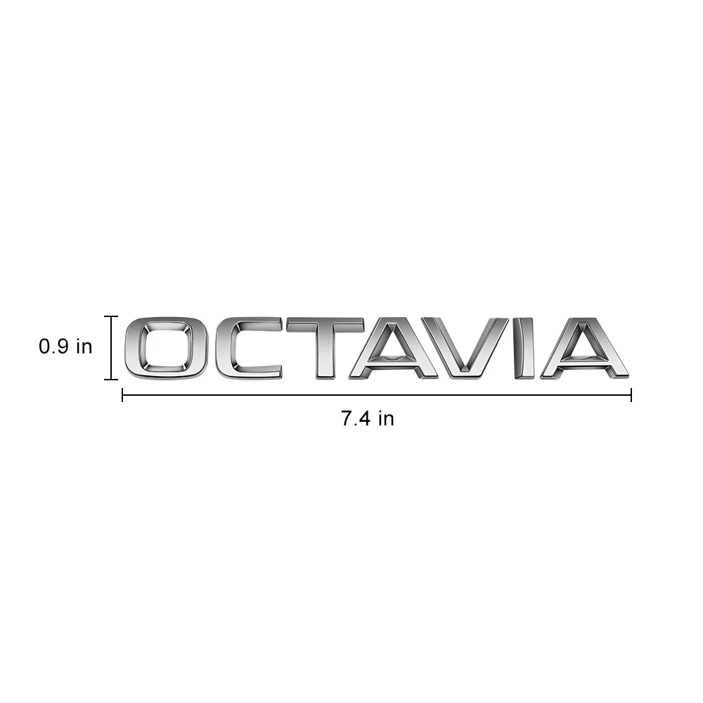 Автомобильный багажник 3D буквами логотипами Superb Octavia клей Стикеры из АБС
