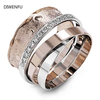 14k rose gold diamond rings for women 2021 fashion jewelry pure bizuteria gemstone anillos de wedding with box rings luxury