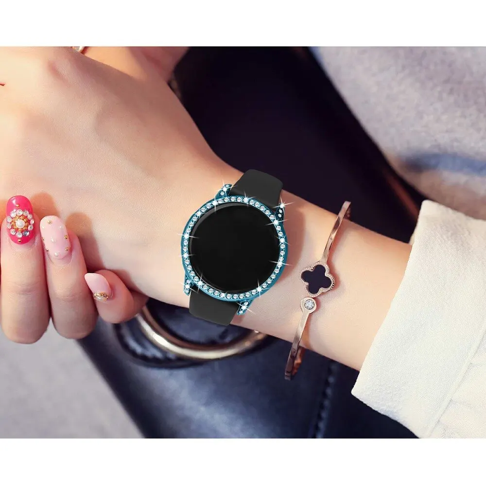 Блестящий чехол для samsung galaxy watch Active cover Diamond TUP Защитная пленка для экрана бампер Защита от падения, аксессуары