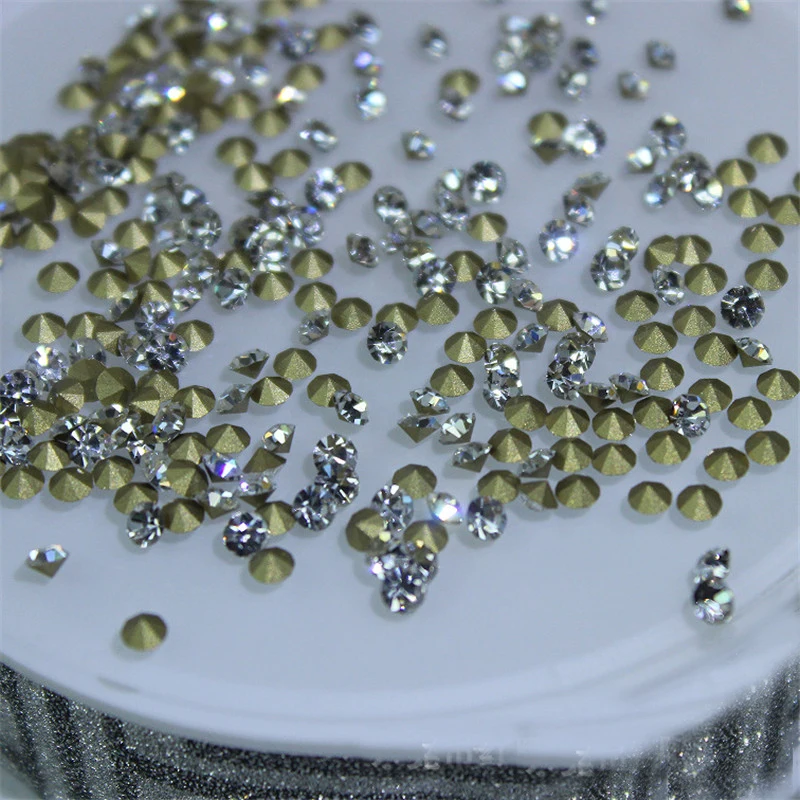 1440 шт Свадебные украшения акриловые кристаллические конфетти Стразы