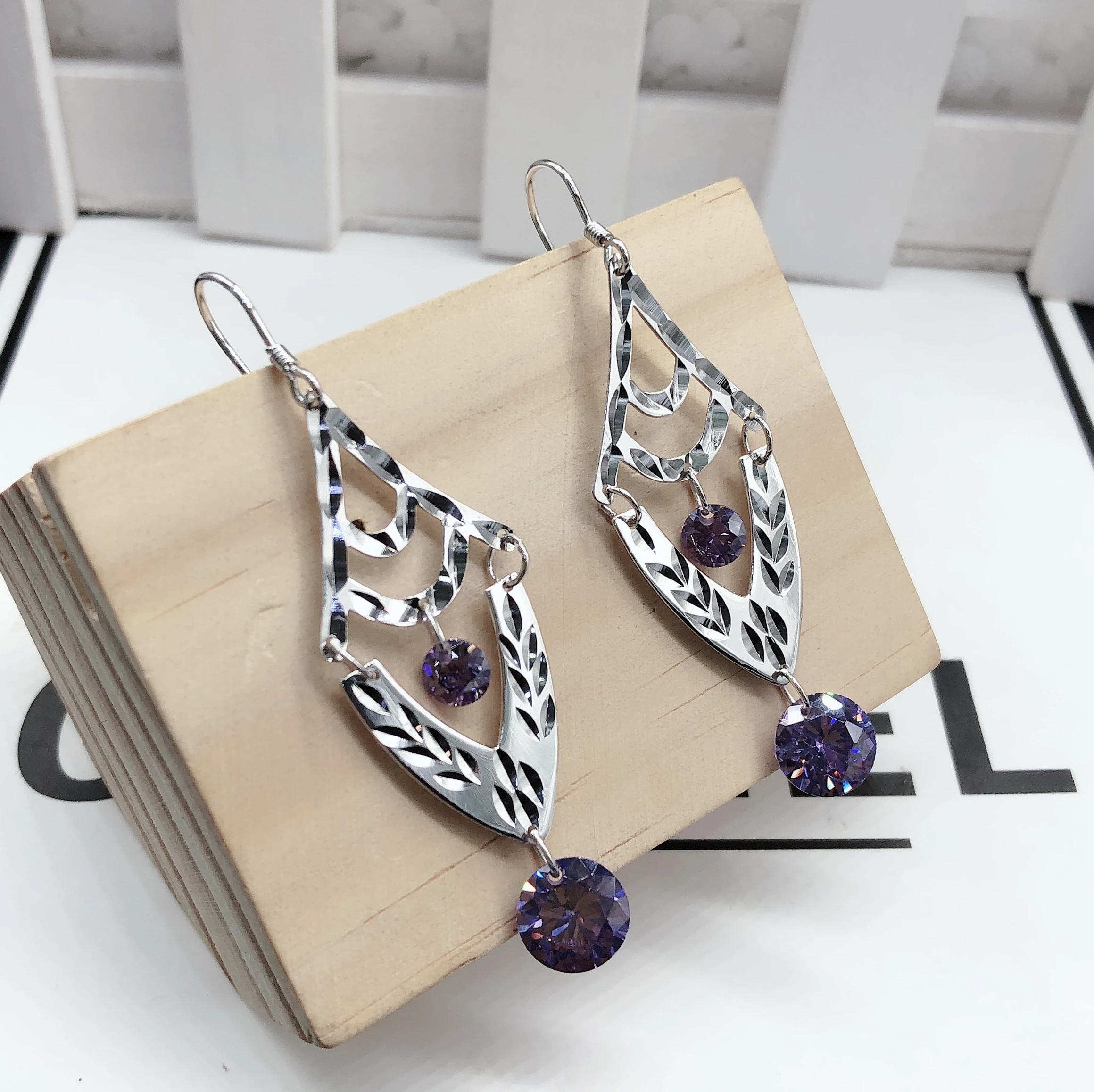 Новые Хрустальные Серьги капли ювелирные серьги инкрустированные кристаллами