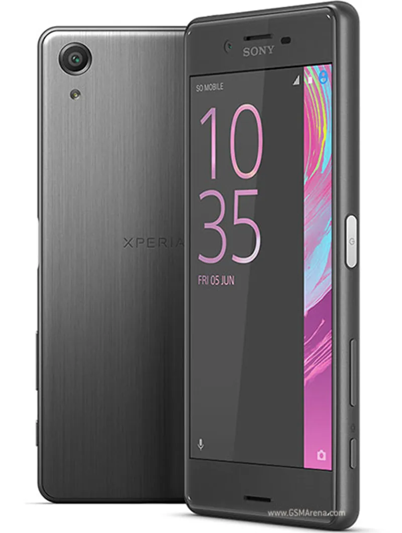 Graphite Black Разблокированный смартфон sony Xperia X Performance F8131 NFC 4G LTE Android quad core ram 3 ГБ rom 32 Гб 5,0 дюйма с отпечатком пальца - Цвет: Graphite Black