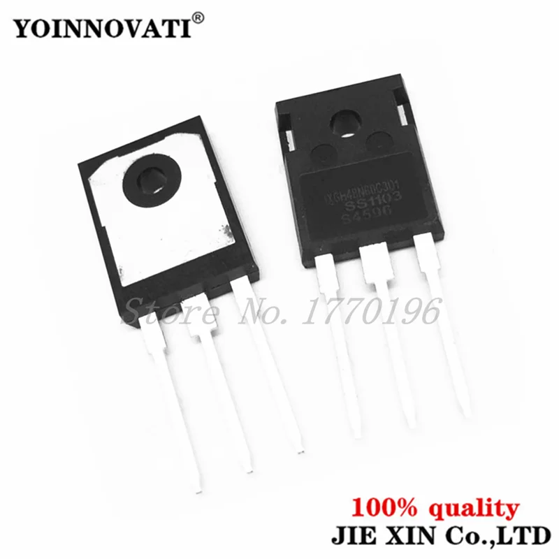 10 шт./лот IXGH48N60C3D1 48N60C3D1 с изолированным затвором (IGBT) 600V 75A 300W TO247 IC лучшее