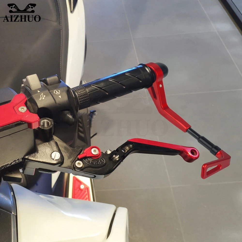 

7/8" 22mm Motorcycle FOR YAMAHA R1 YZF R1 2003-2007 2008 Universal Brake Clutch Levers Guard Protector Handlebar Grips Guard 2PC