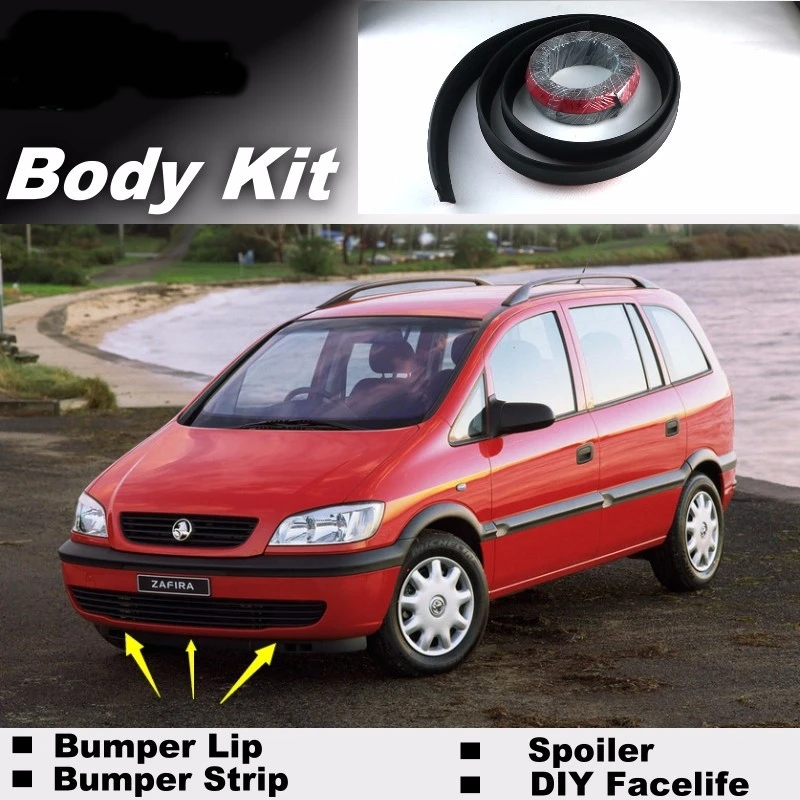 Бампер для губ от NOVOVISU передний спойлер Холден Зафира юбка друзей тюнинг