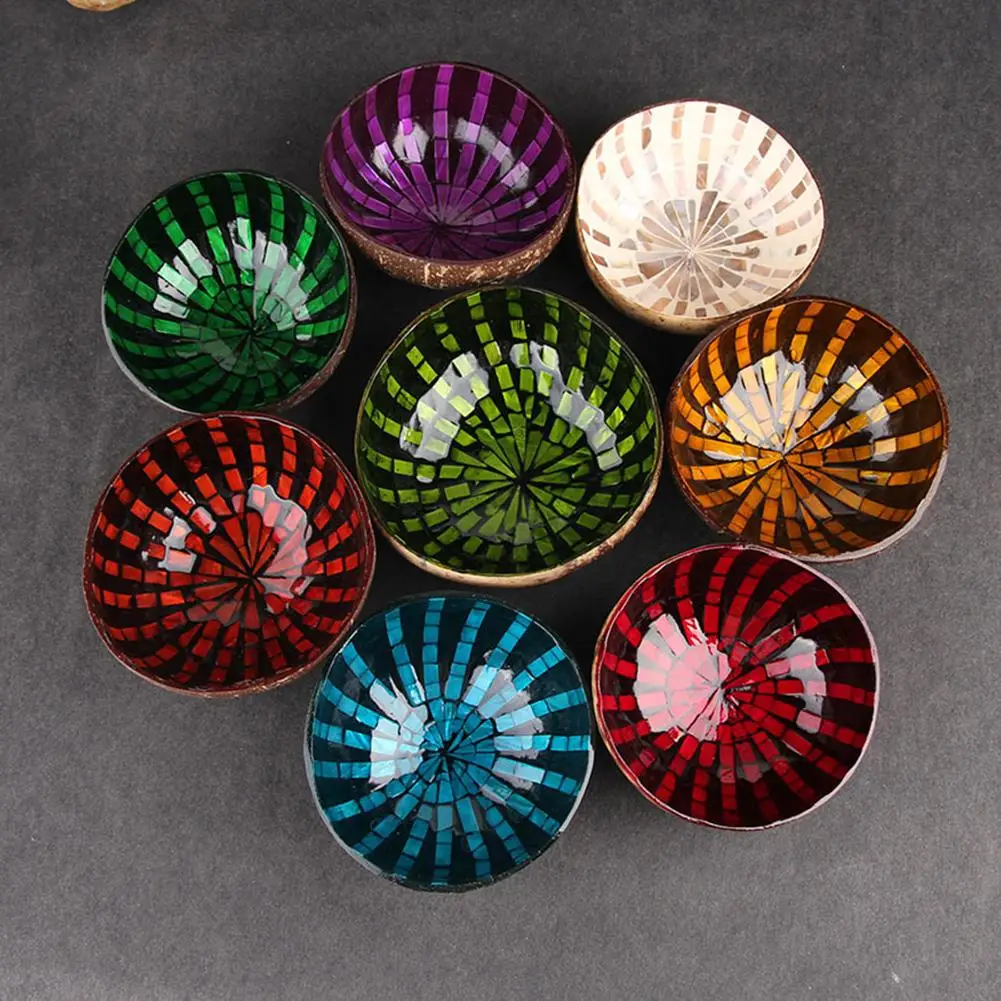 Креативная миска из скорлупы кокоса чашка в виде конфеты Миски Для Мороженого