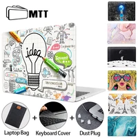 mtt laptop case for macbook air pro 13 14 11 12 15 16 with touch bar 2020 hard cover for macbook air 13 funda a2179 a1932 a2337