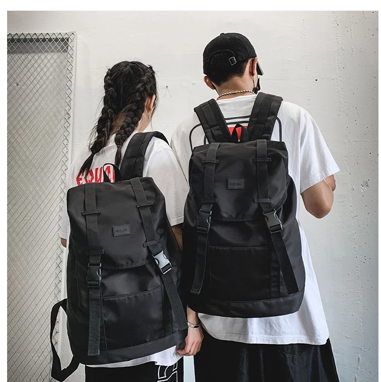 

1994 Tooling school bag port style backpack female ins port style retro men's backpack female Korean version