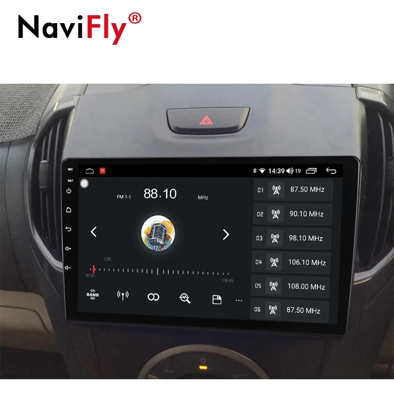 NaviFly 7862 QLED экран 1280*720 Android 10 0 для Isuzu D-Max DMAX автомобильный Радио мультимедийный