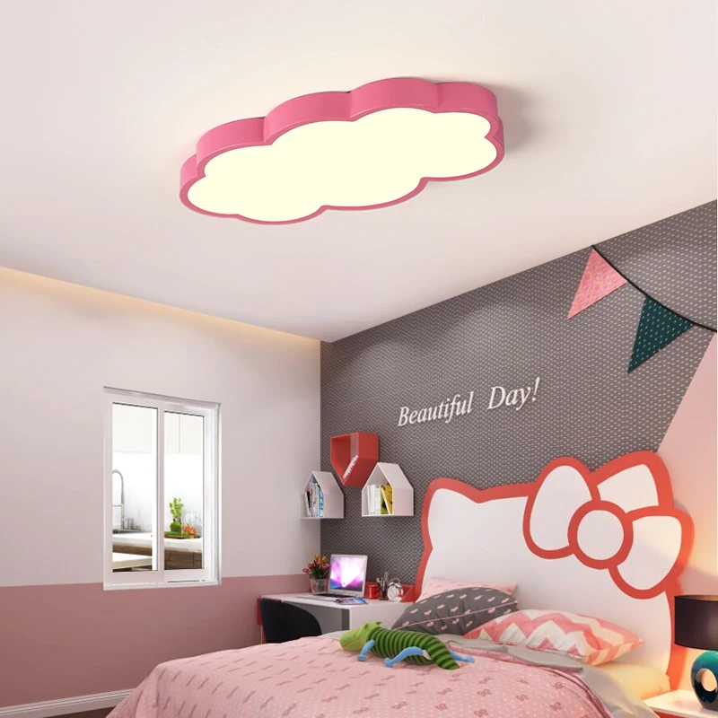 

Nordic macaron lustre Clouds Modern Led Chandelier for Bedroom Children Room Kid Room Deco chandelier lighting led lamp fixtures