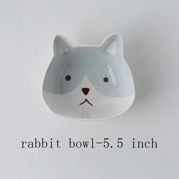 5.5 inch bowl HOMIE 8,5 дюймовая тарелка для детей с милым рисунком из мультфильма 4,5/5,5 дюймов, миска со Свинкой, миска для кормления ребенка, обеденный ланч, контейнер для еды, ланч - Цвет: 5.5 inch bowl