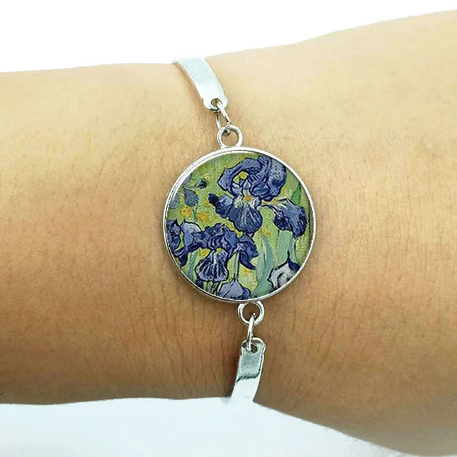 Винтажный Браслет Ван Гога известный художник звездная ночь браслет со