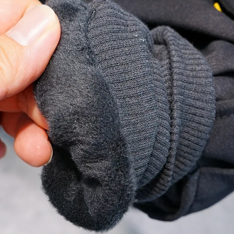 

Children's Clothes Autumn Winter 2-7Years Old Kids Sport Suit Boys Two Fake Plush Sweaters + Thickened Pants 2pcs Outfit