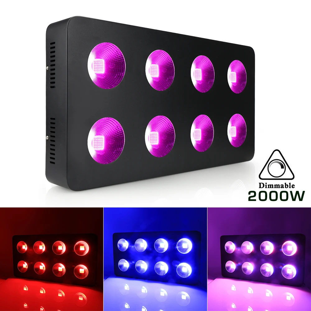 Фитосветильник светодиодный светодиодная полного спектра 500/1000/1500/2000 Вт | Лампы и