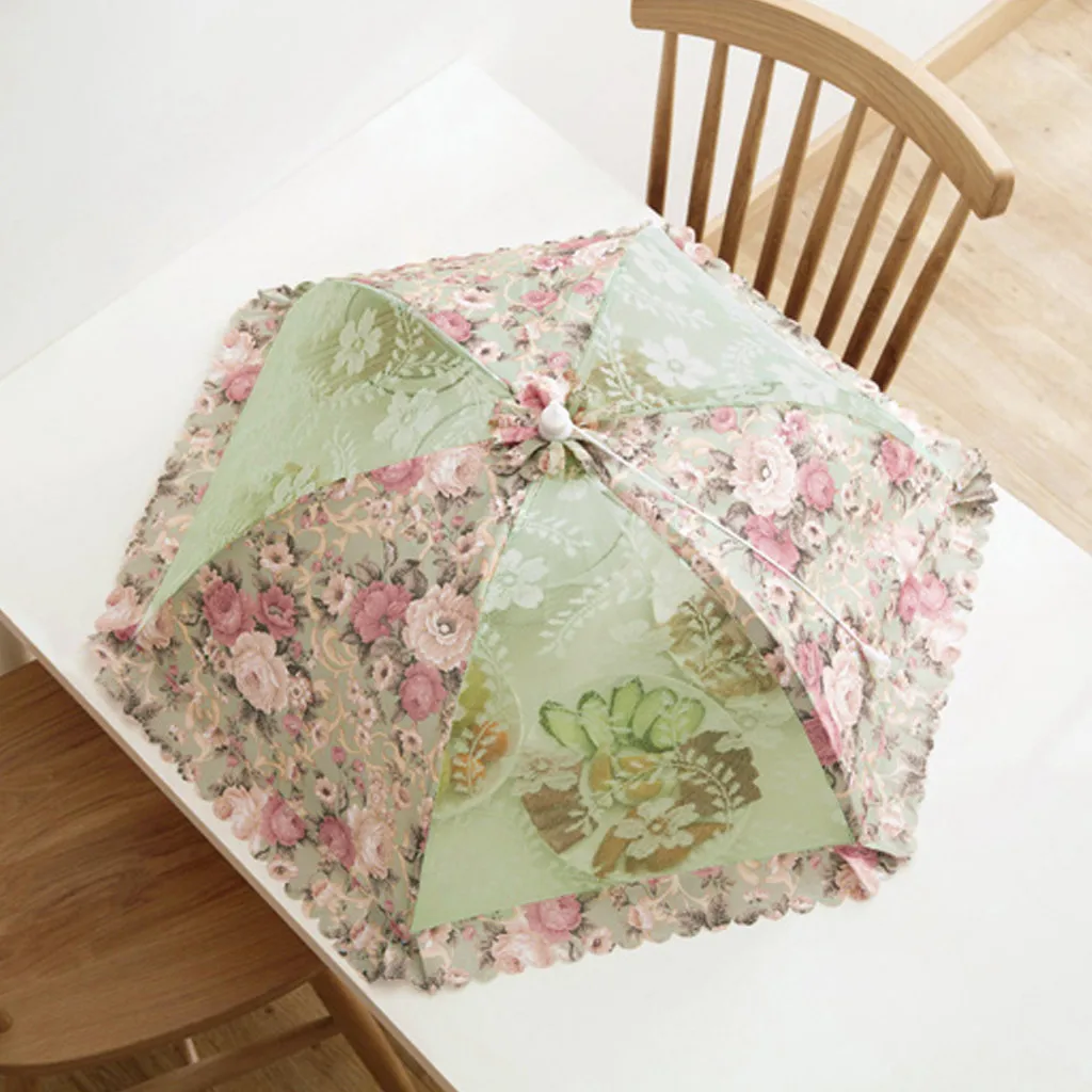 Складной зонт с защитой от взлома для еды кухонный зонтик пикника барбеквечерние