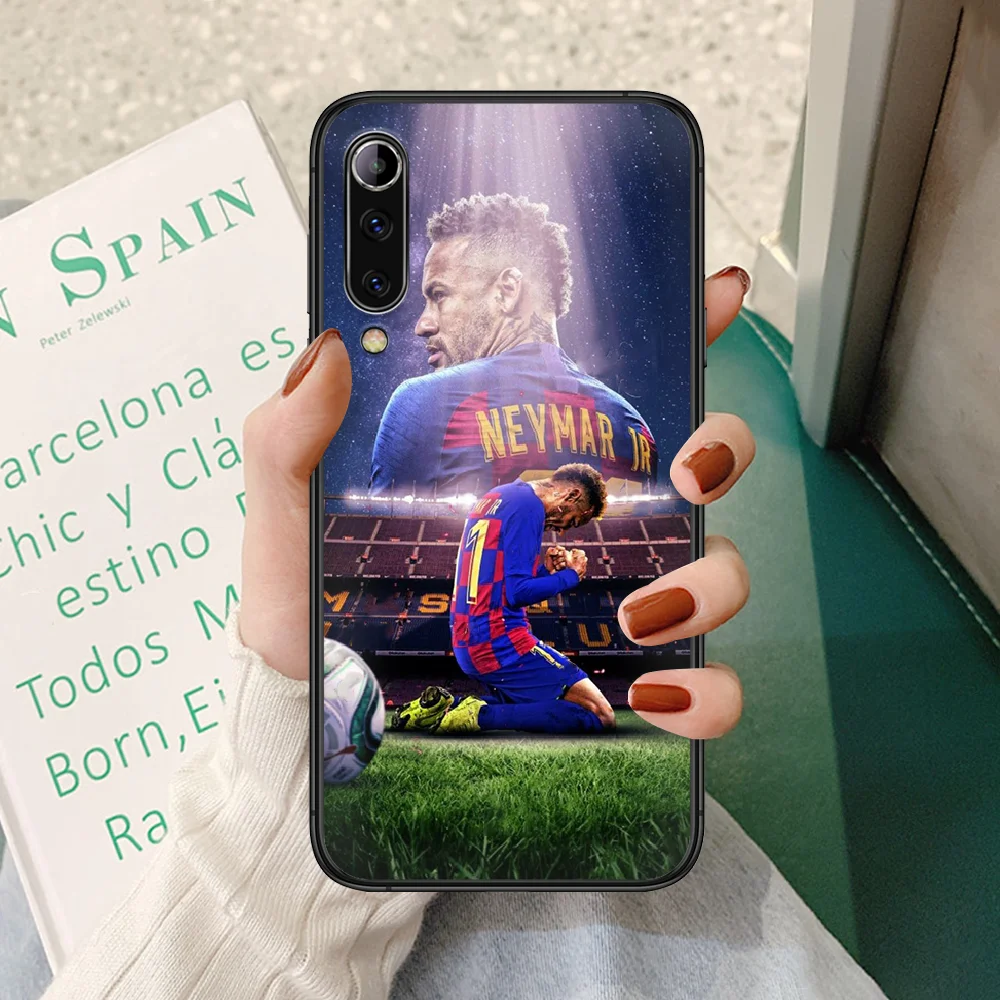 

Neymar JR General Number 11 Phone case For Xiaomi Mi 6 8 A1 Note3 A2 9 CC9 9T A3 MIX 2 2S 3 9 Lite SE Pro black Etui 3D