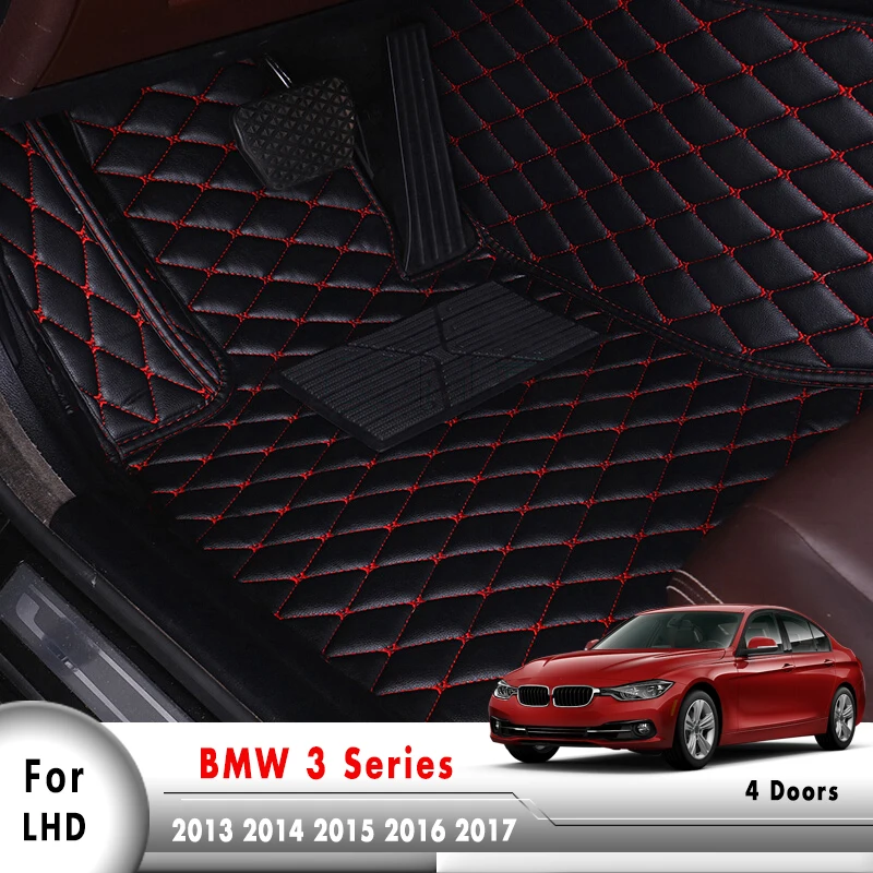 Автомобильные коврики для BMW 3 серии 4 двери 2013 2014 2015 2016 2017 авто анти грязные