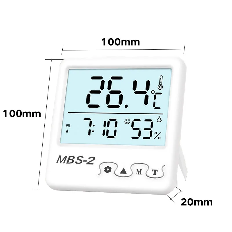 Метеостанция MAKINGTEC с ЖК дисплеем цифровой гигрометр термометр часы измеритель