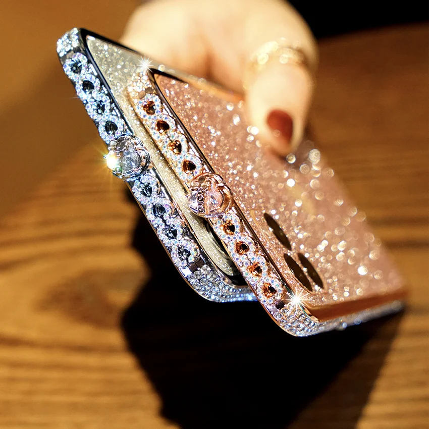 

2020 New Hot Sell Diamond Sticking Phone Case For IPhone 11 Sparkle Cute Cover For Iphone X Case Luxury Glitter