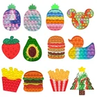 Сжимаемая силиконовая антистрессовая игрушка для детей и взрослых