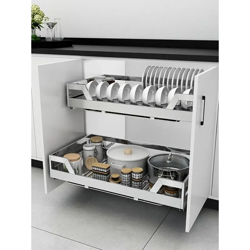 Alacena ящик для кладовки Organizador Keuken нержавеющая сталь Cocina кухонная стойка кухонного