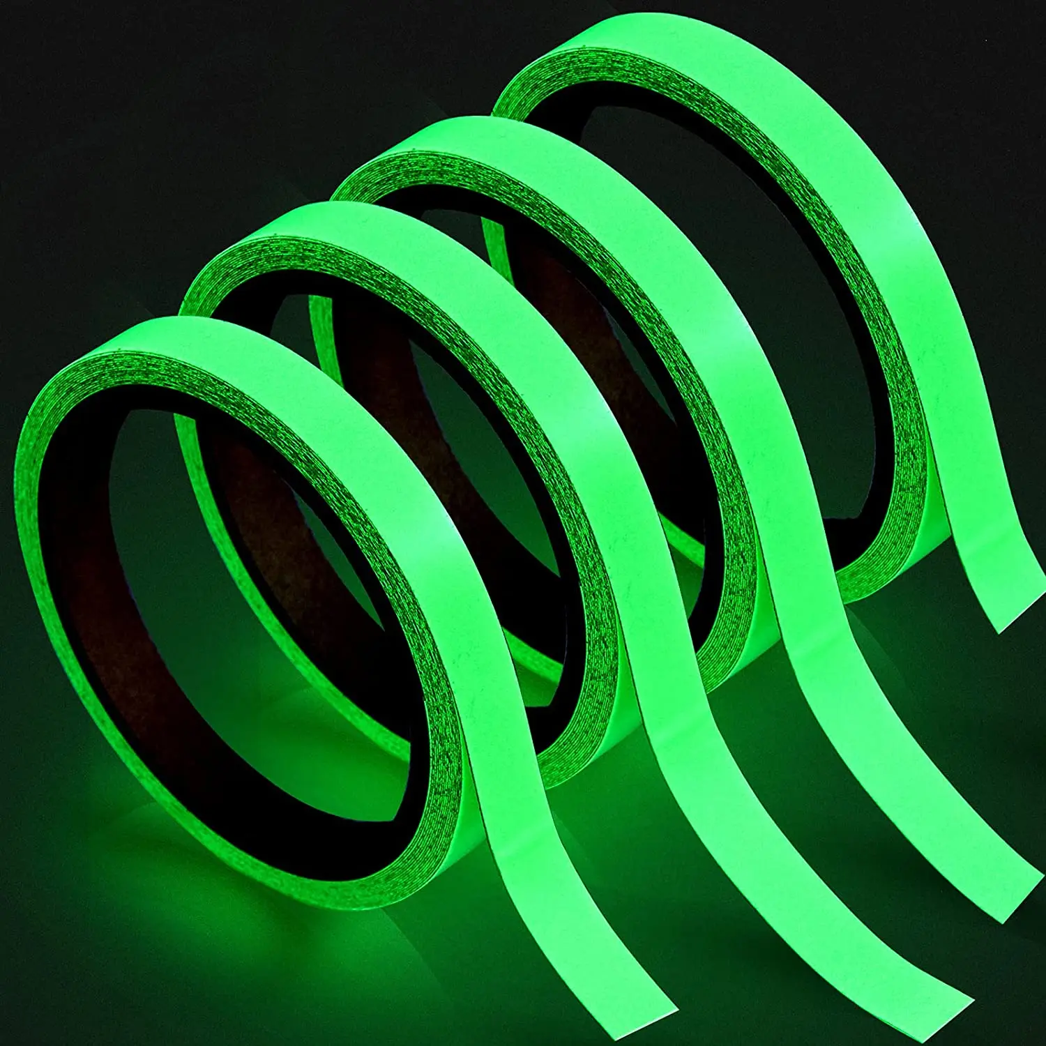 

10M Luminous Tape Self-adhesive Glow Warning Tape In The Dark Wall Sticker Tape Fluorescent Emergency Sticker Home Decoration