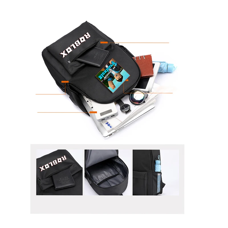 USB Anti-theft Women Bagpack Thunder Backpack Mochila Teenagers Schoolbags Canvas Student Backpack For Boy Girl Children bag