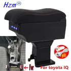 Подлокотник для toyota IQ, подлокотник для toyota IQ, подлокотник для автомобиля, внутренние детали, центральный ящик для хранения с USB светильник кой