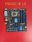 Для ASUS P5G41C-M LX оригинальная материнская плата LGA 775 DDR3 DDR2 USB2.0 8 Гб G41 бу материнская плата для настольного компьютера