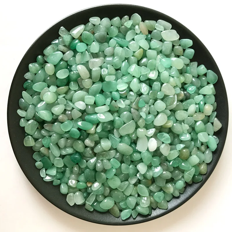 

100g Natural Green Aventurine Stone Crystal No Hole Small Gravel Agate Jewelry Design Aquarium Home Decoration Accessories